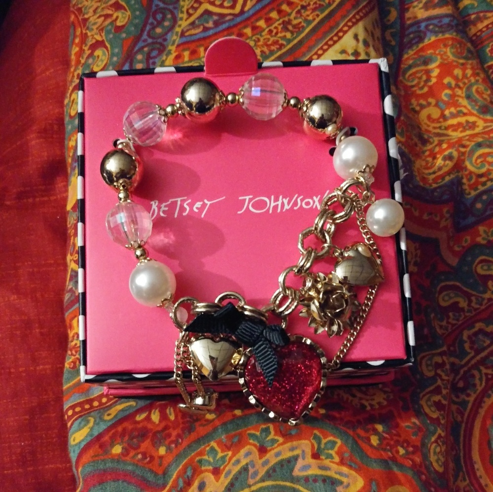 Betsy Johnson Charm Bracelet